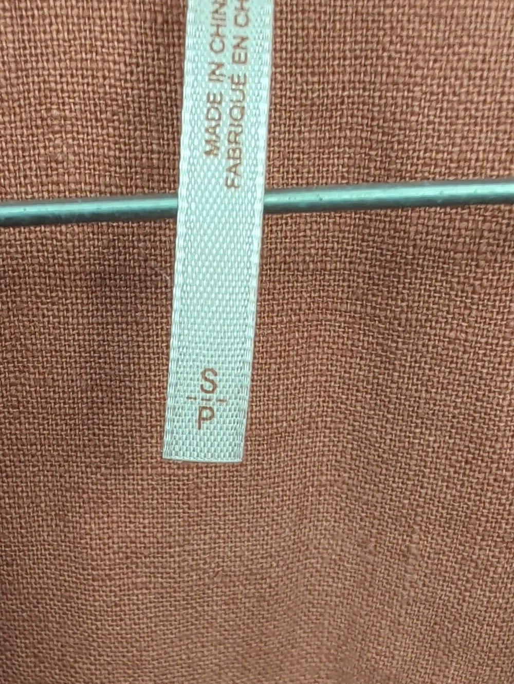Free People Rosewood Washed Linen Blend Moto Jacket- Womens Size Small Like New - Picture 5 of 8